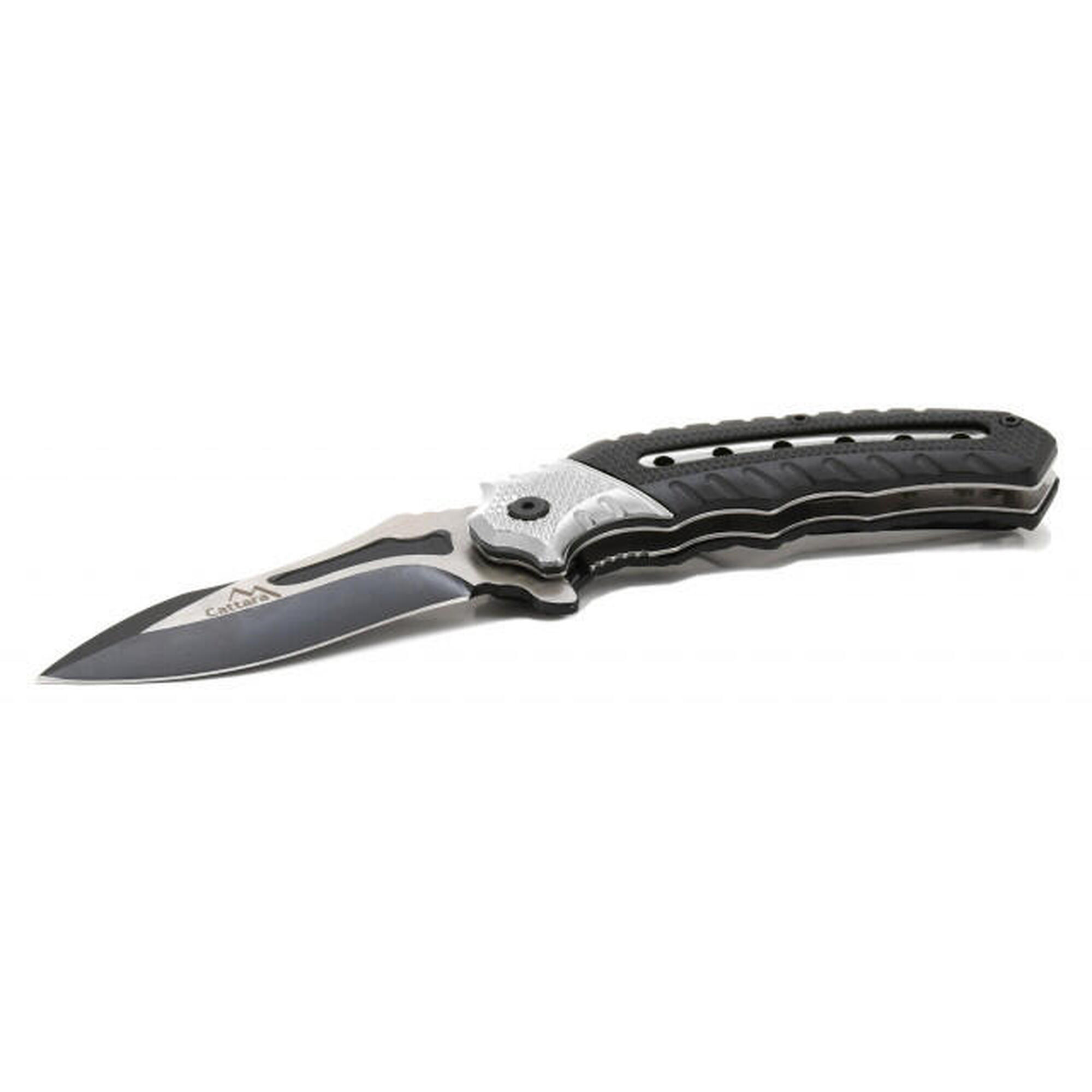 Briceag Cobra Cattara lama 9.5 cm argintiu/negru