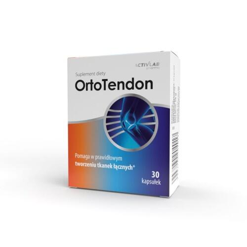 Kapsułki wspomagające rekonstrukcje ściegien OrtoTendon Activlab Pharma