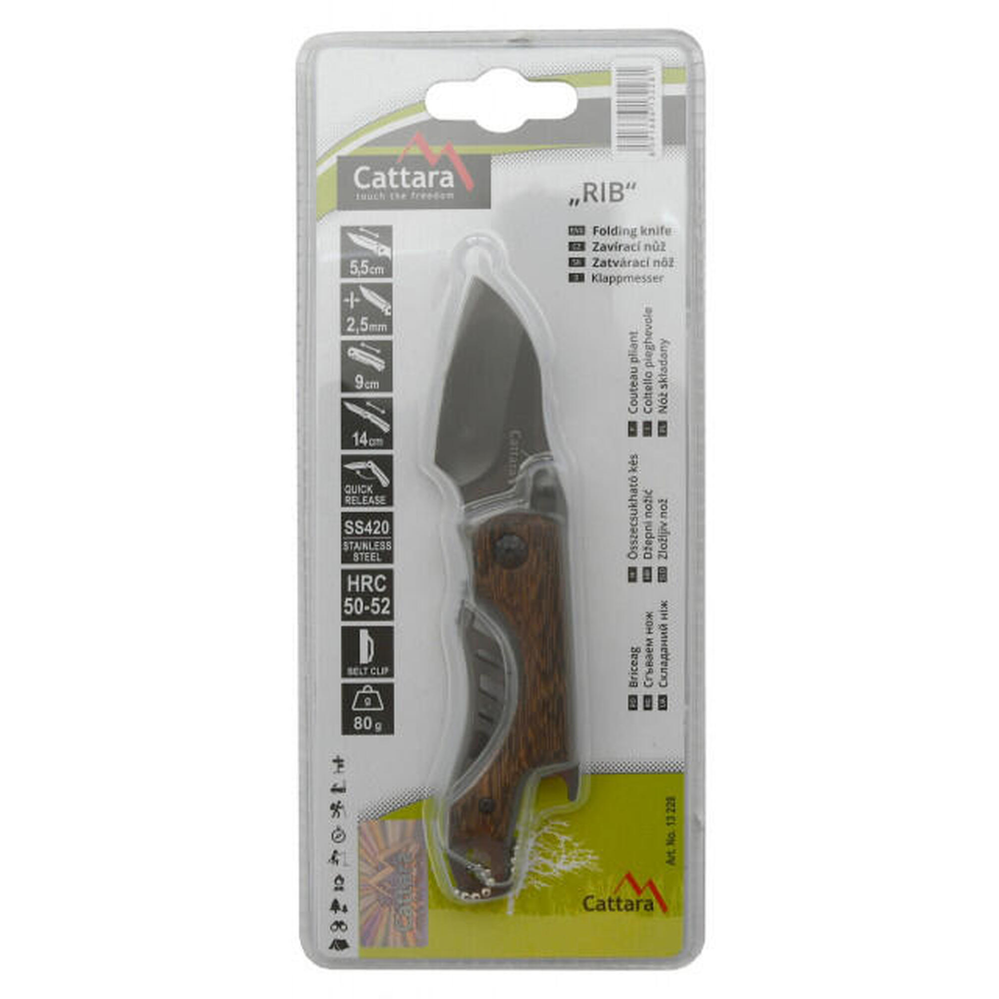 Briceag Rib Cattara 5.5 cm