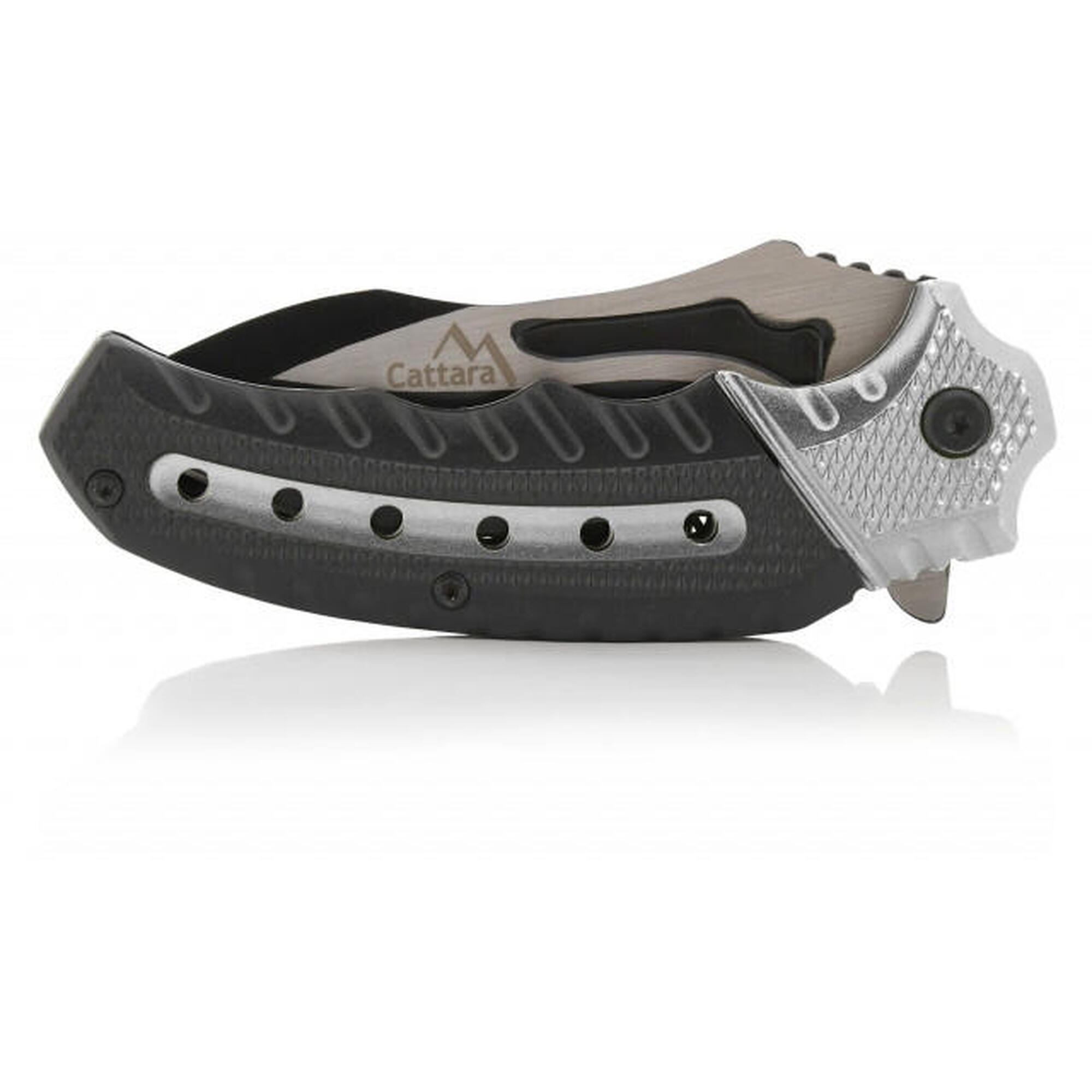 Briceag Cobra Cattara lama 9.5 cm argintiu/negru
