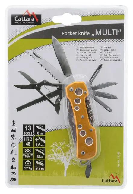Scut multifuncțional Cattara lama 6 cm 7/7