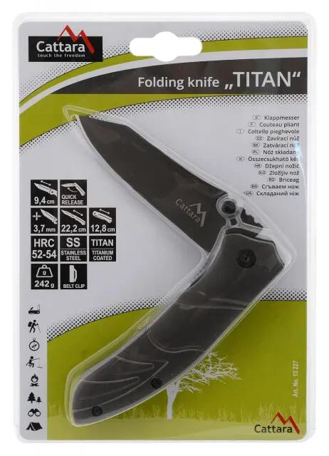 Scyzoryk Titan Cattara ostrze 9.4 cm 7/7