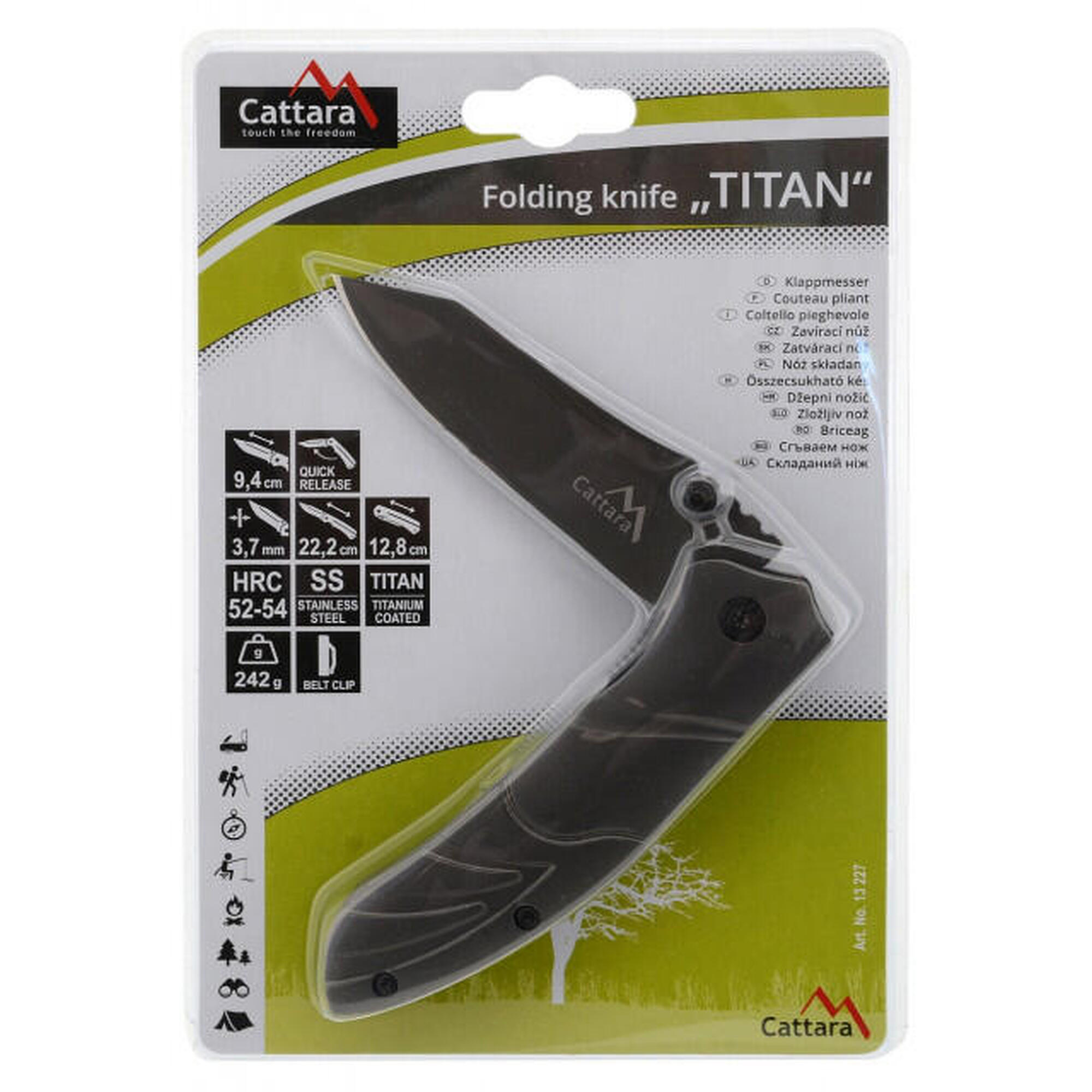 Briceag Titan Cattara lama 9.4 cm