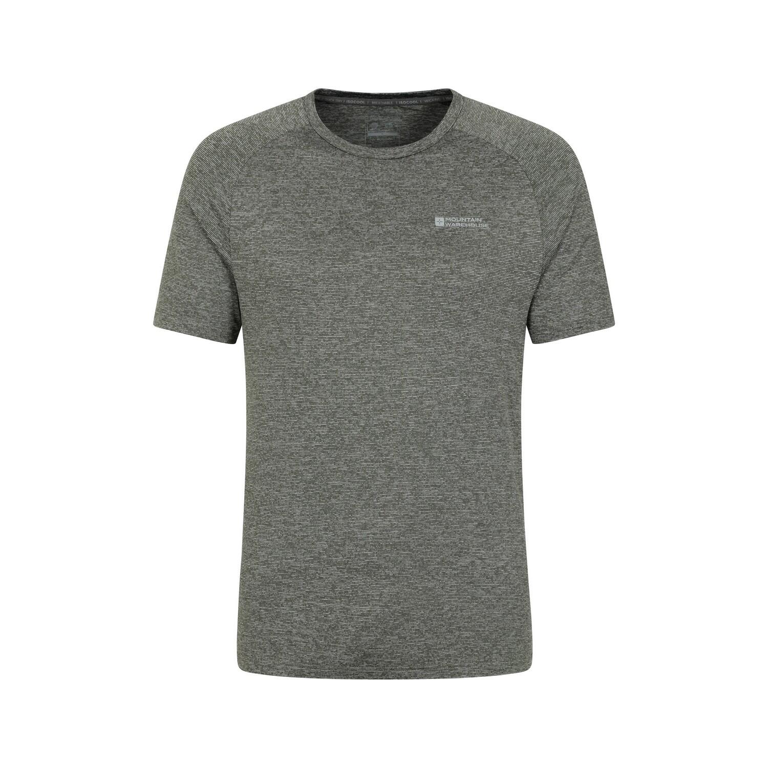 Mountain Warehouse Mens Agra Striped IsoCool T-Shirt