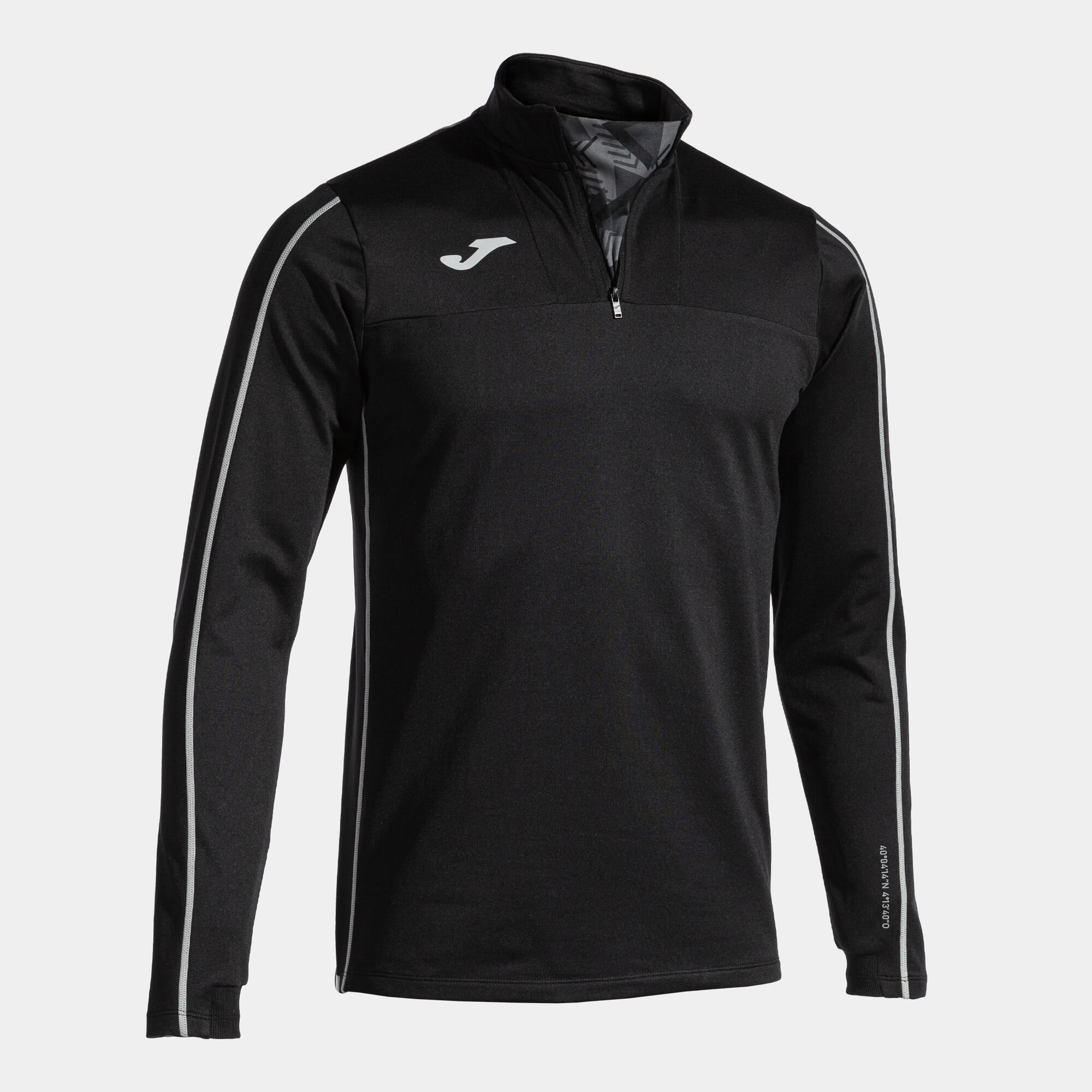Sweat-Shirt Running Homme Joma R-Trail Nature Noir 3/5