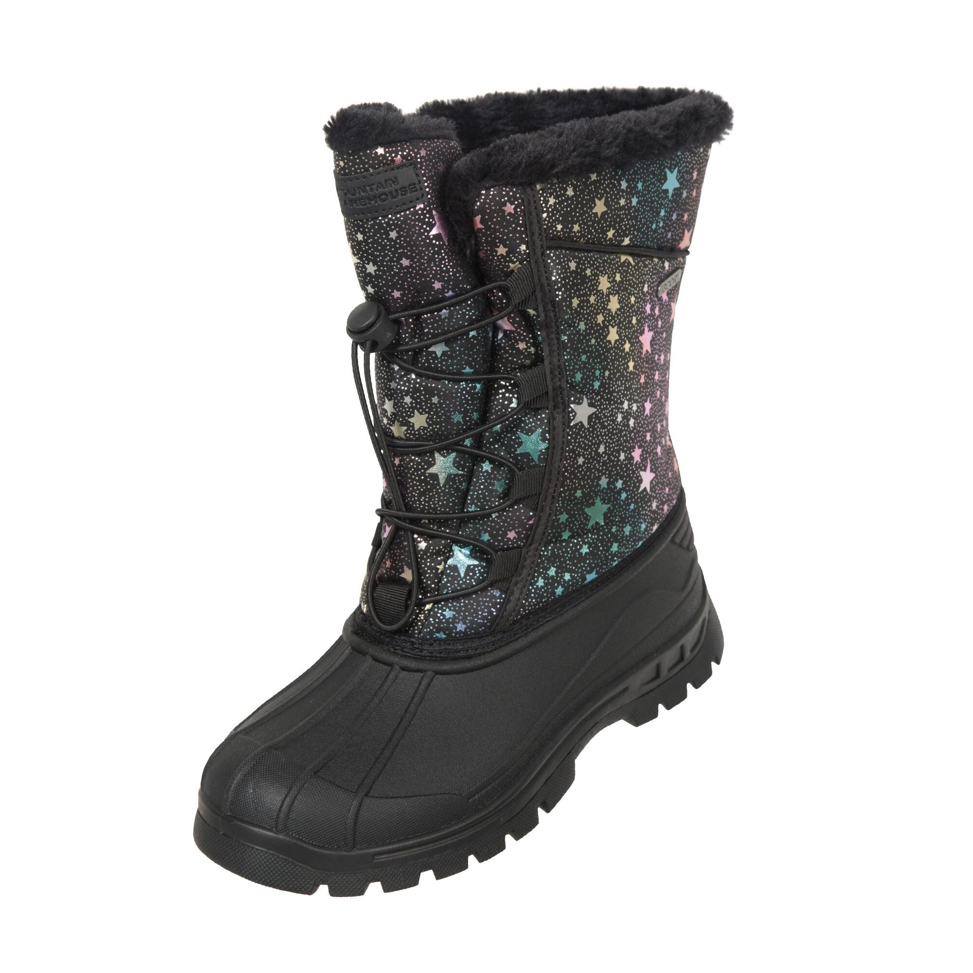 Mountain Warehouse Childrens/Kids Whistler Adaptive Stars Snow Boots