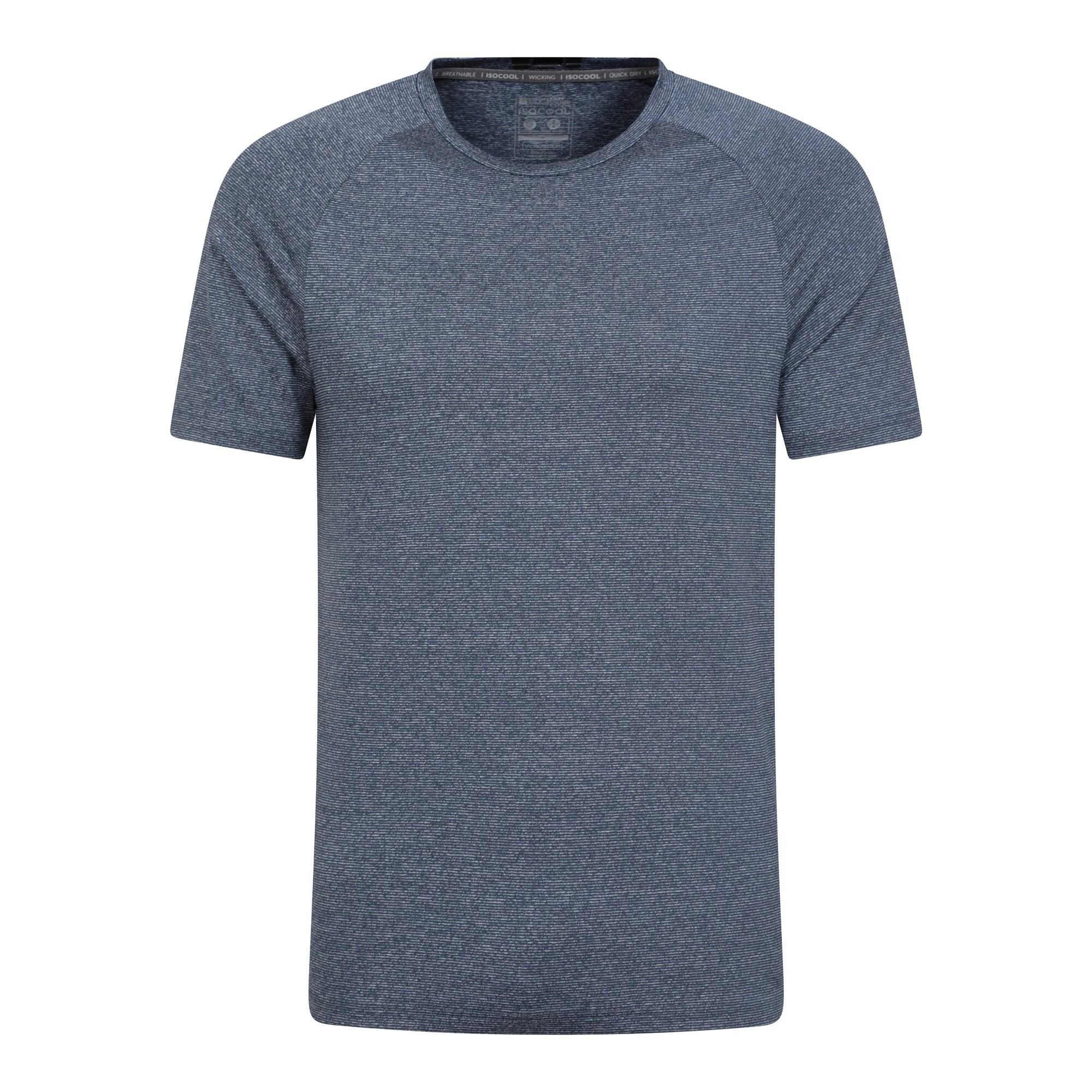 Mountain Warehouse Mens Agra Striped IsoCool T-Shirt