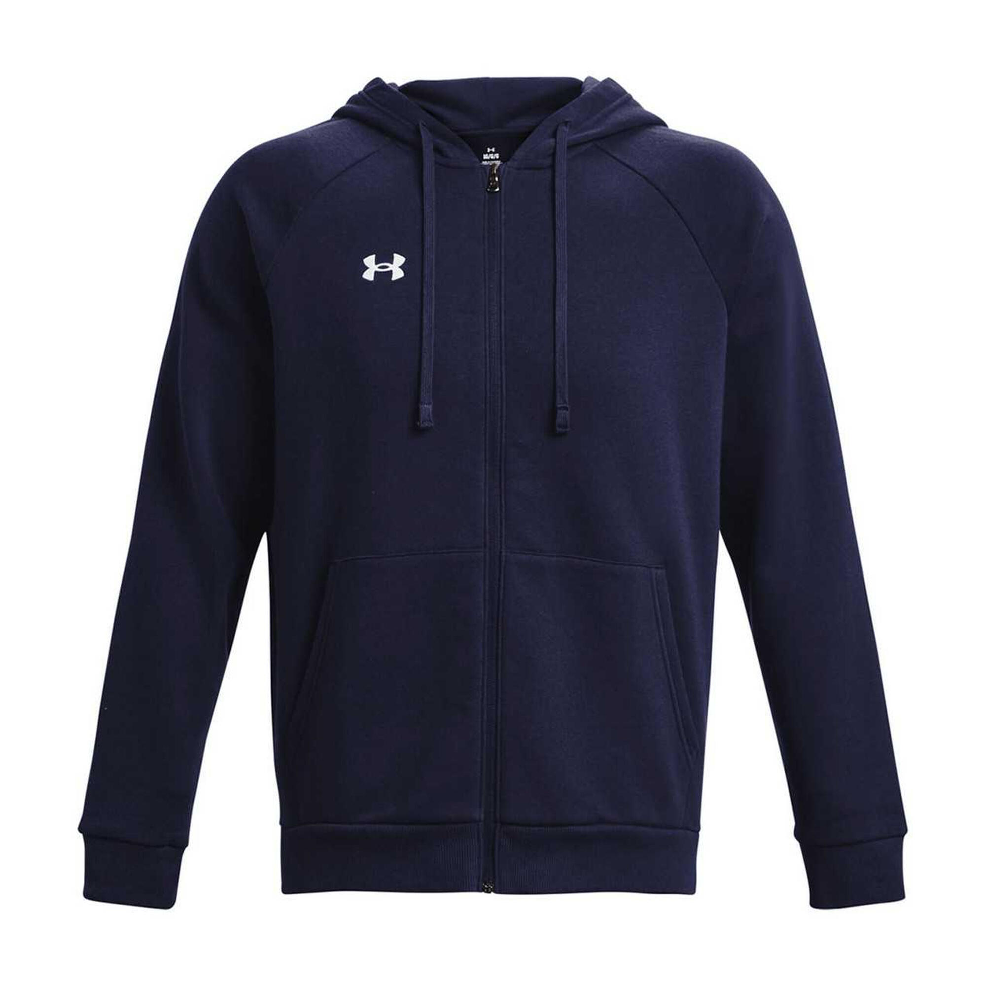 Under Armour Unisex Adult Rival Fleece Full Zip Hoodie