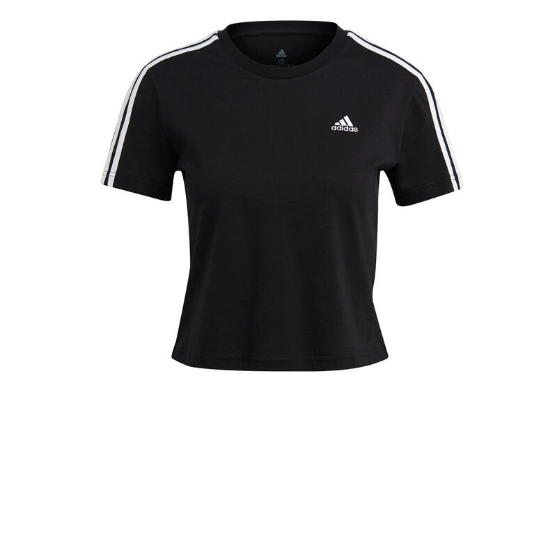 T-shirt court femme adidas Essentials Loose 3-Bandes