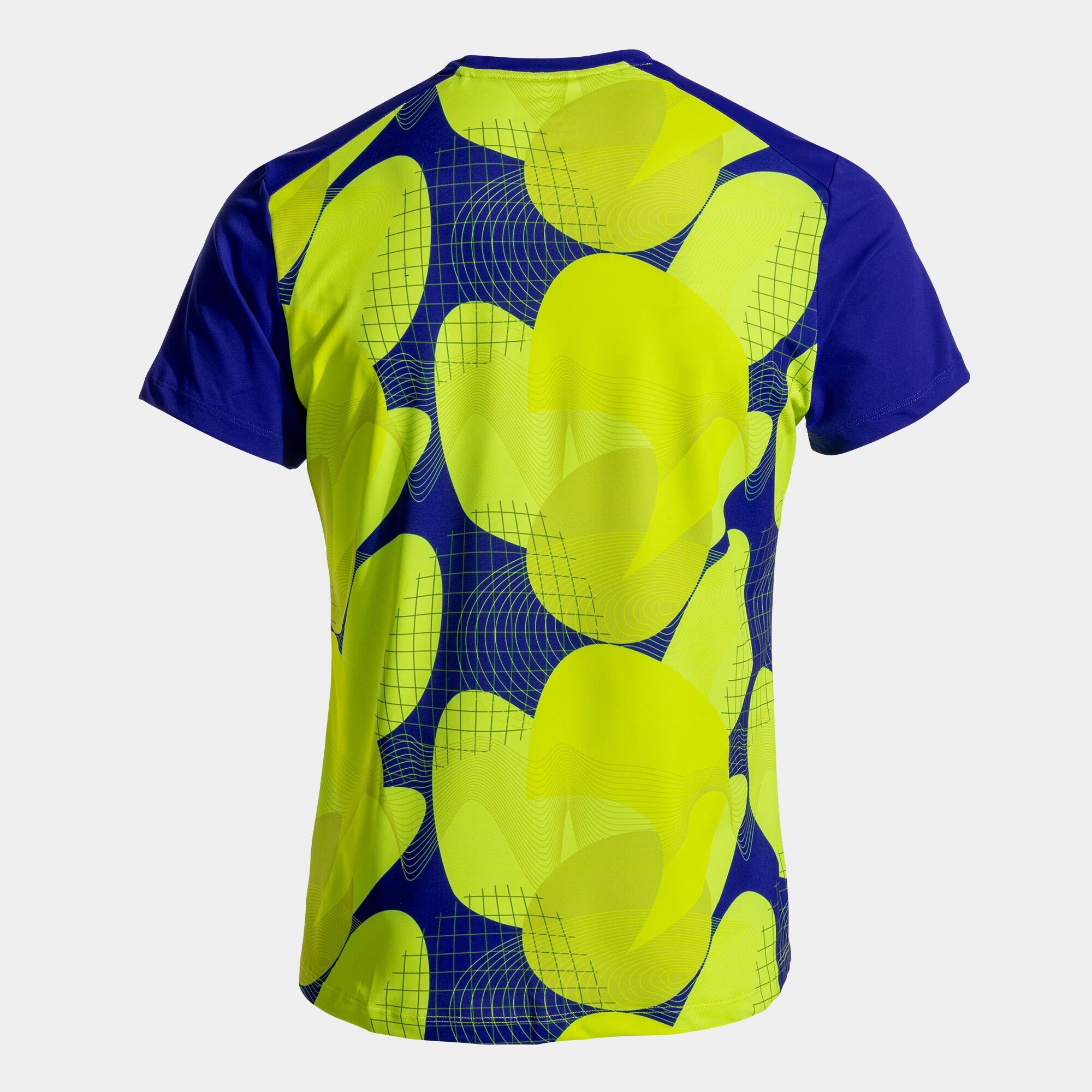 Camiseta Manga Corta Tenis Hombre Joma Challenge Azul 4/5