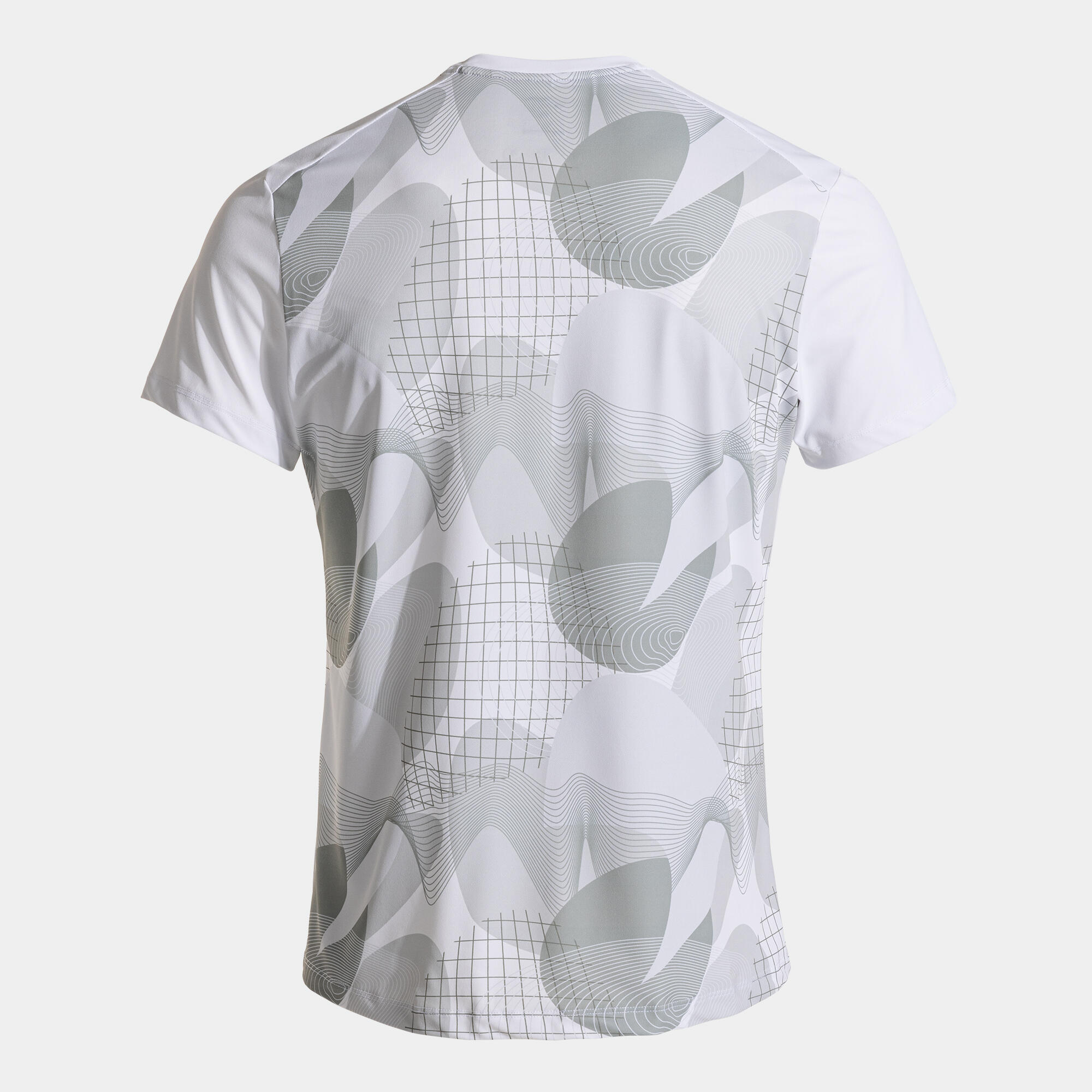 Maillot Manches Courtes Tennis Homme Joma Challenge Blanc 4/5