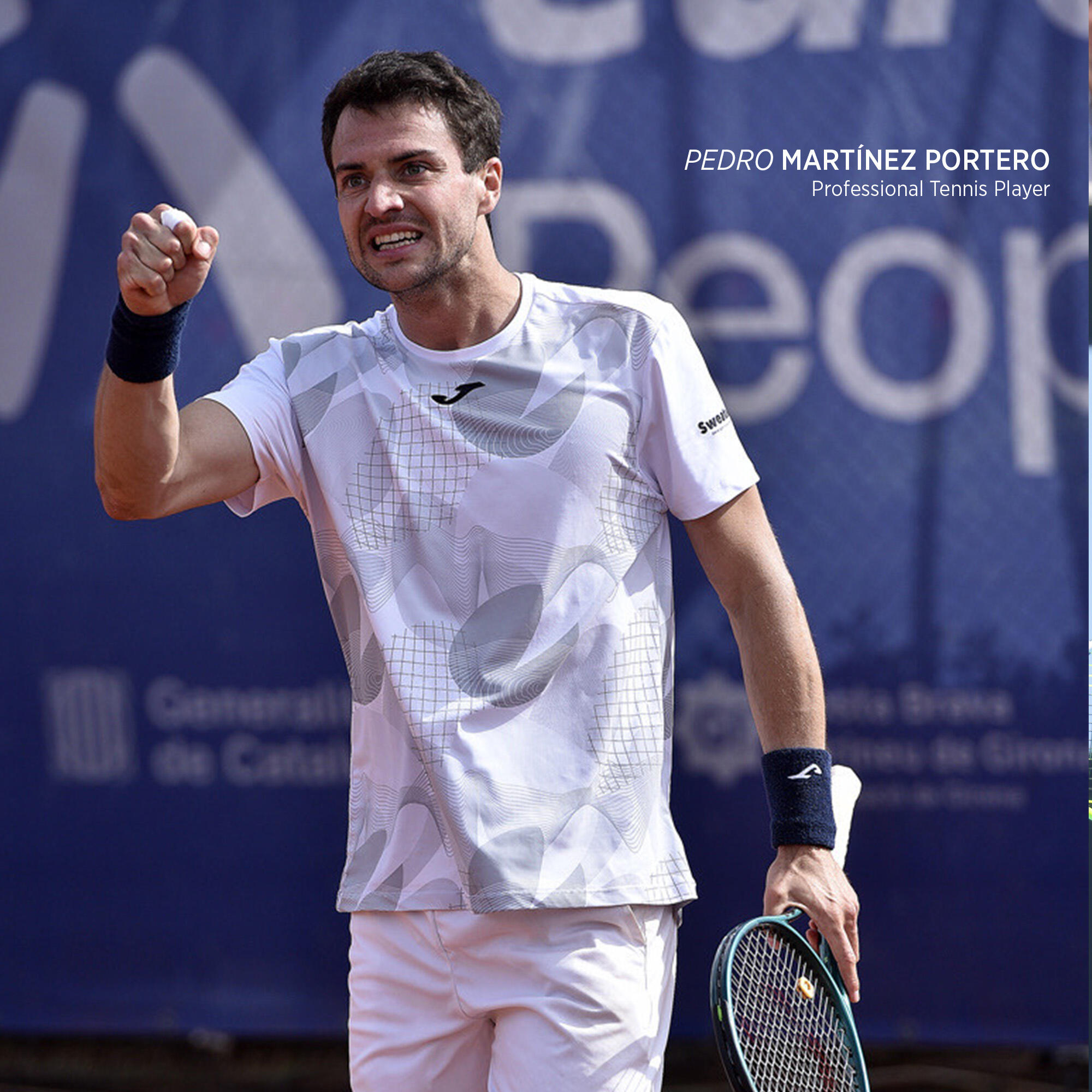 Maillot Manches Courtes Tennis Homme Joma Challenge Blanc 2/5