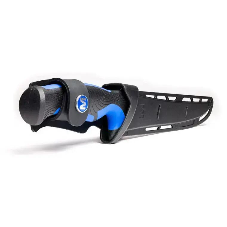 Nóż Mustad z ostrzem teflonowym 20,3 cm z pochewką 5/6