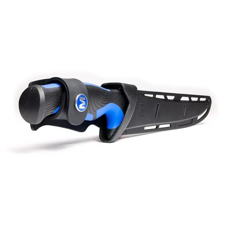 Cutit filetat Mustad lama teflonata 20.3 cm cu teaca