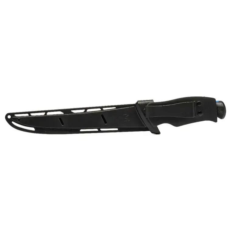 Nóż Mustad z ostrzem teflonowym 20,3 cm z pochewką 4/6