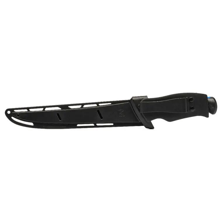 Cutit filetat Mustad lama teflonata 20.3 cm cu teaca