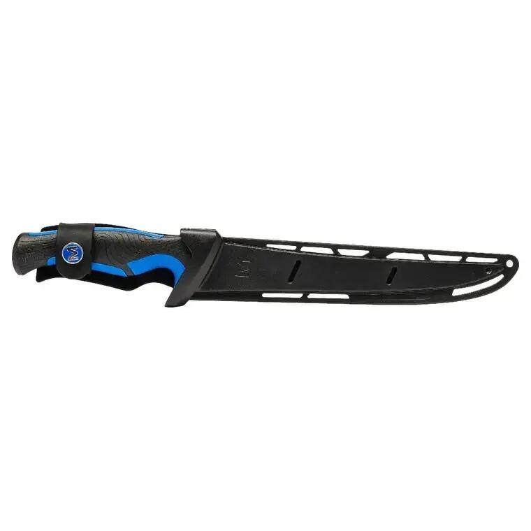 Nóż Mustad z ostrzem teflonowym 20,3 cm z pochewką 3/6
