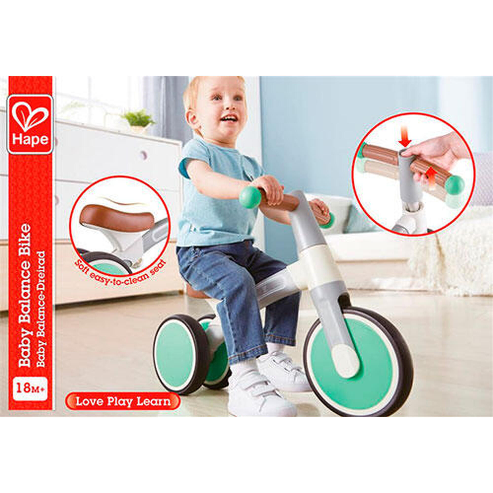 Jucarie - Bicicleta de echilibru, verde deschis