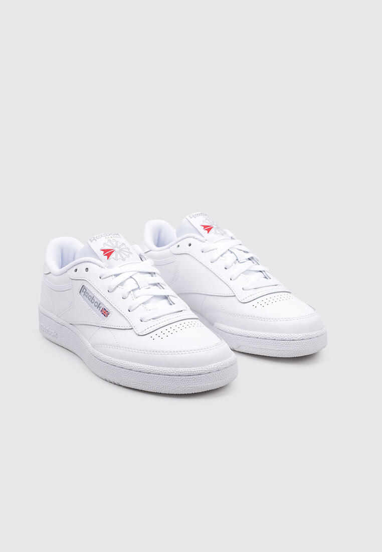 Chaussure de randonnée Baskets Reebok CLUB C 85 Blan 2/5