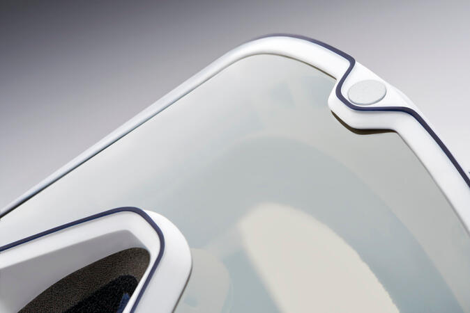 100% BARSTOW Goggle Lucien - Mirror Silver Lens - MTB Cycling Motocross Eyewear 2/7