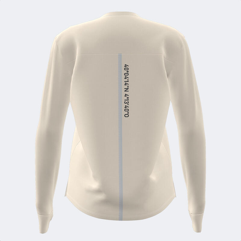 Hanorac alergare femei Joma R-Nature, Bej