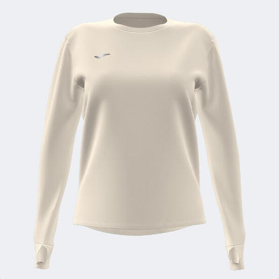 Sweat-Shirt Running Femme Joma R-Nature Beige