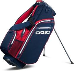 Sac de golf étanche hybride All Elements - Sac chariot - Rouge Blanc Bleu