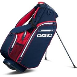 Sac de golf étanche hybride All Elements - Sac chariot - Rouge Blanc Bleu