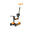 Porteur Trottinette 3 en 1 Little Star Orange