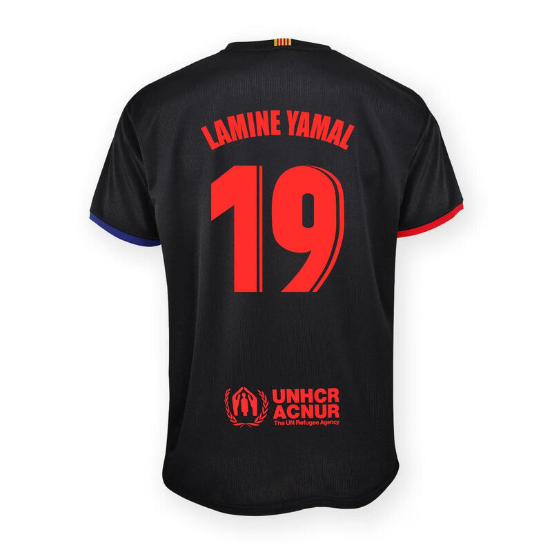 Echipament al doilea pentru copii FC Barcelona 24-25 - Lamine Yamal 19