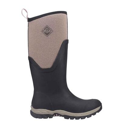 Muck Boot Arctic Sport II Tall - Femmes - Noir/Tweed - Bottes d'hiver