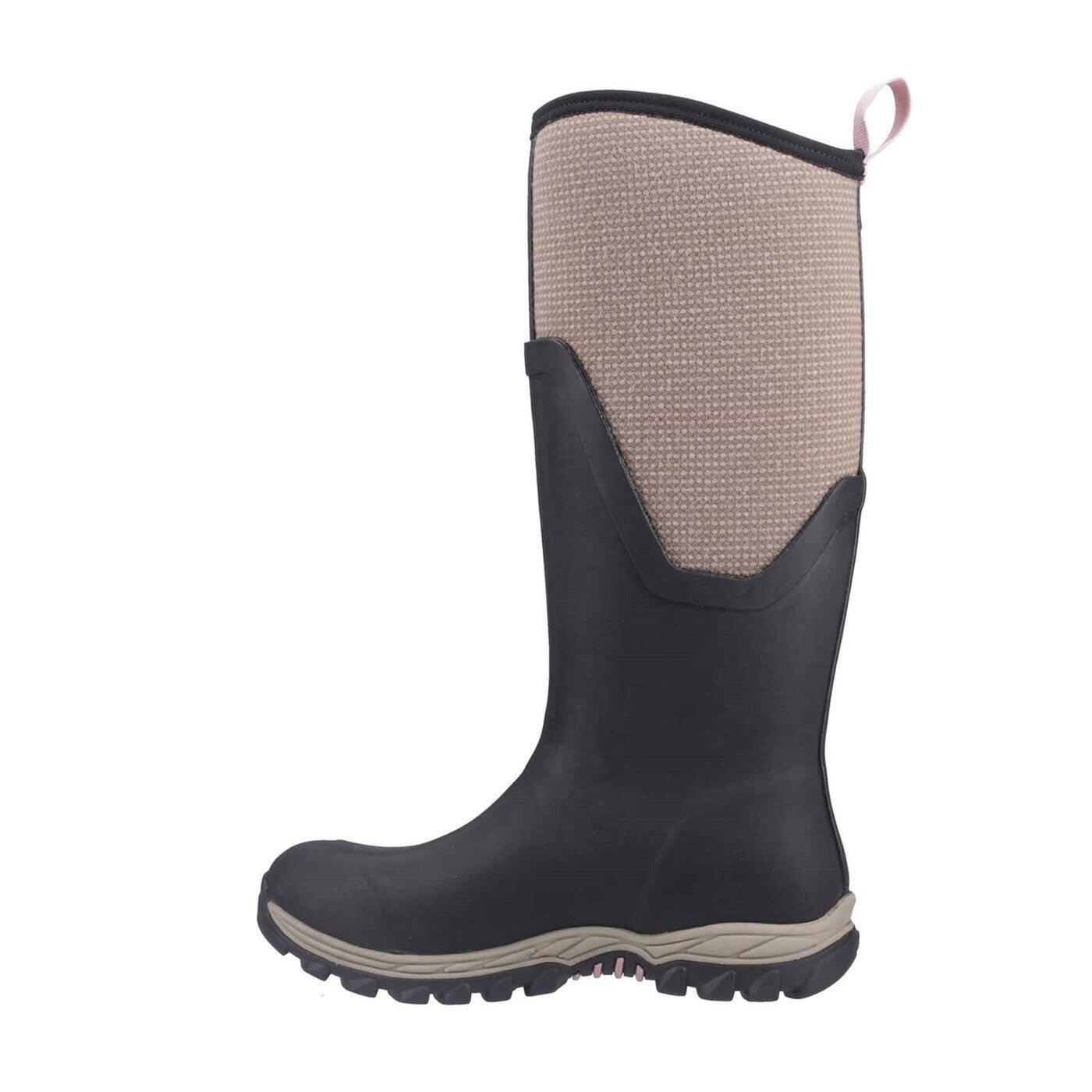 Muck Boot Arctic Sport II Tall - Damen - Schwarz/Tweed - Winterstiefel 6/7