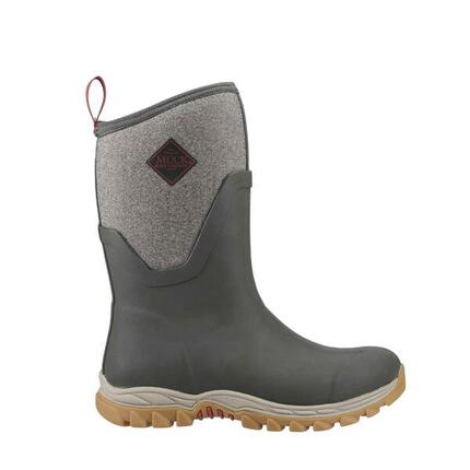 Muck Boot Arctic Sport II Mid - Damen - Olive/Tweed - Winterstiefel