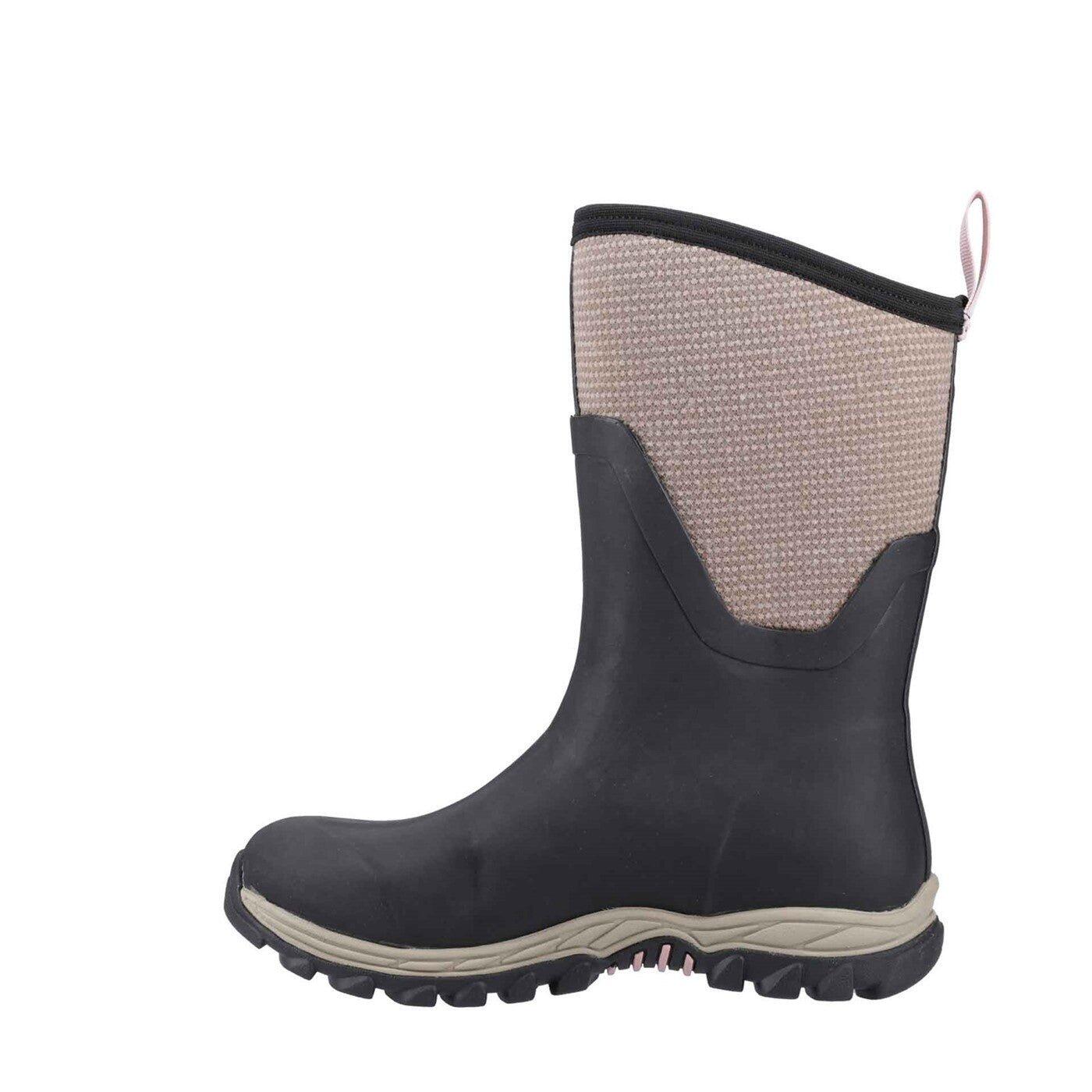 Muck Boot Arctic Sport II Mid - Damen - Schwarz/Tweed - Winterstiefel 6/7