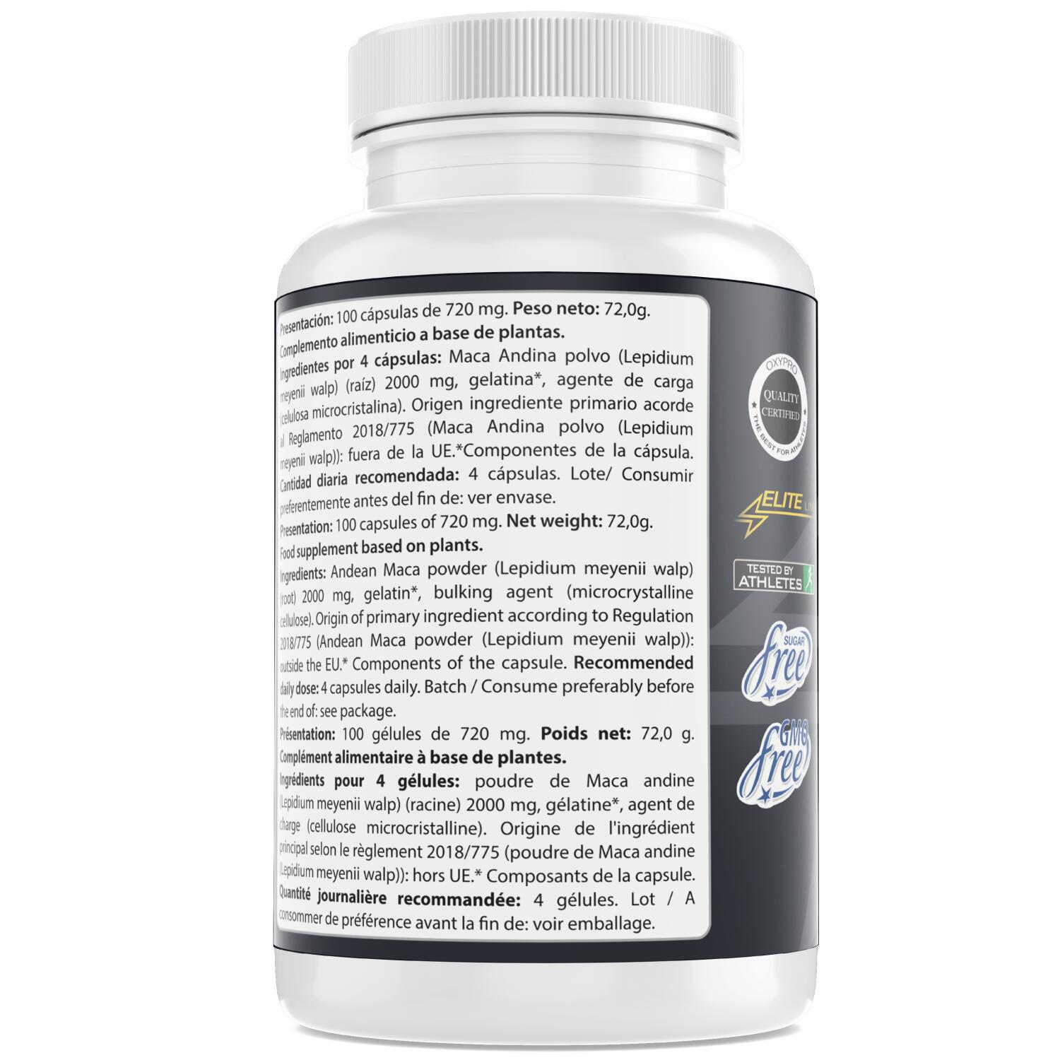 MACA 100 cápsulas 3/3