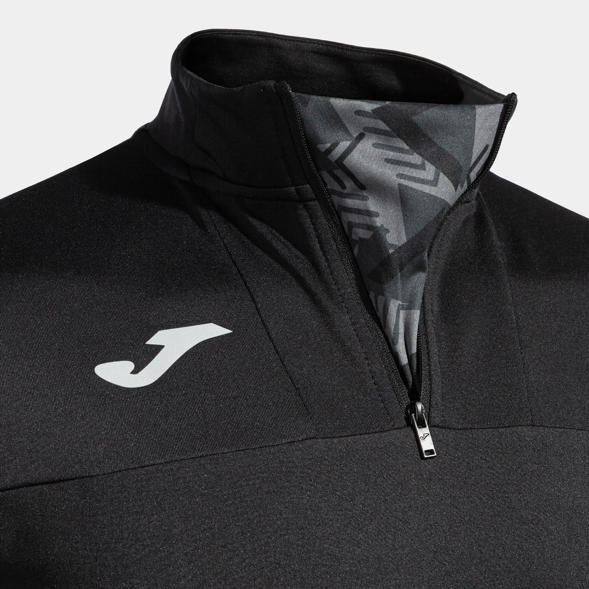 Sweat-Shirt Running Homme Joma R-Trail Nature Noir 5/5