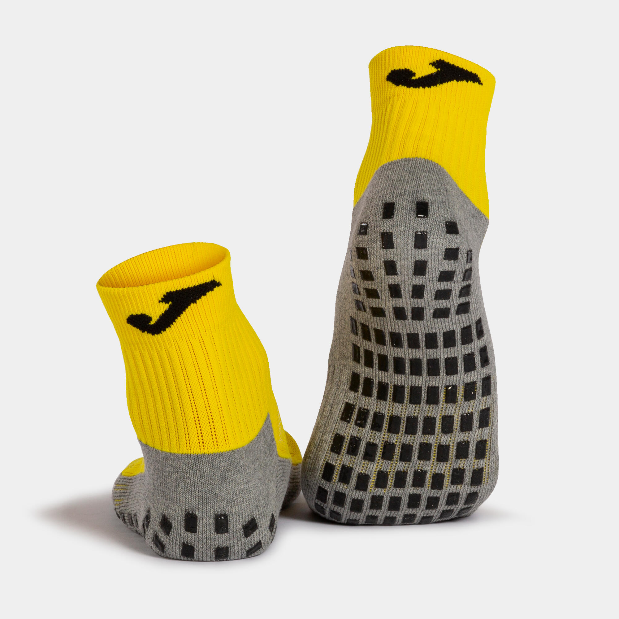 Chaussettes Football Adulte Joma Anti-Slip Jaune 3/4
