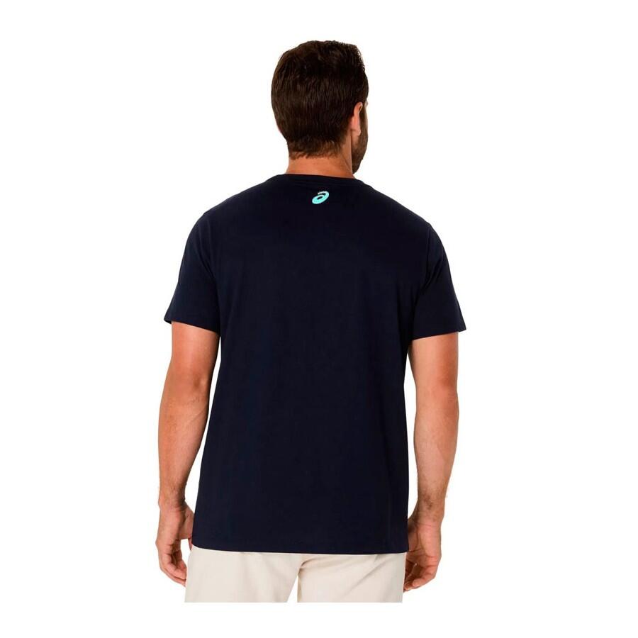 Maglia a maniche corte Asics modello 2031E659-404 per uomini 2/2