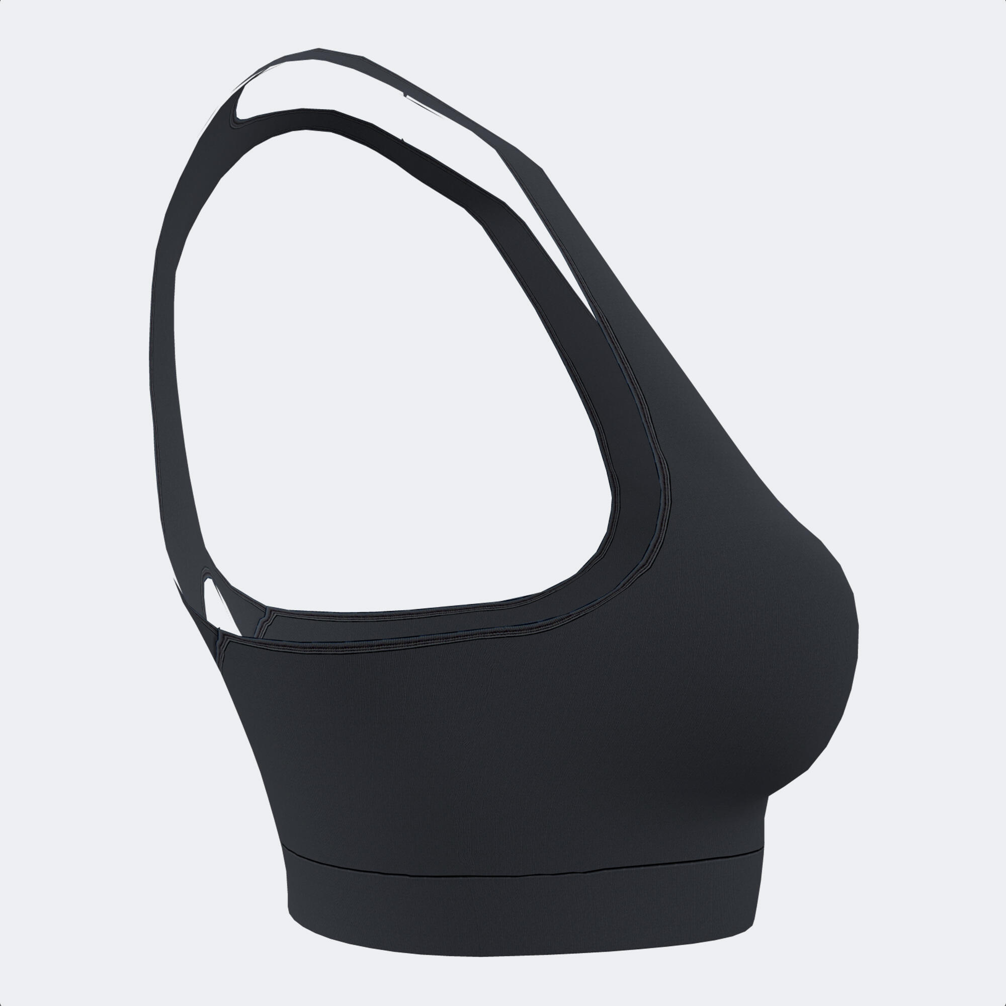 Bustiera femei Joma Organic Bra negru S 4/5