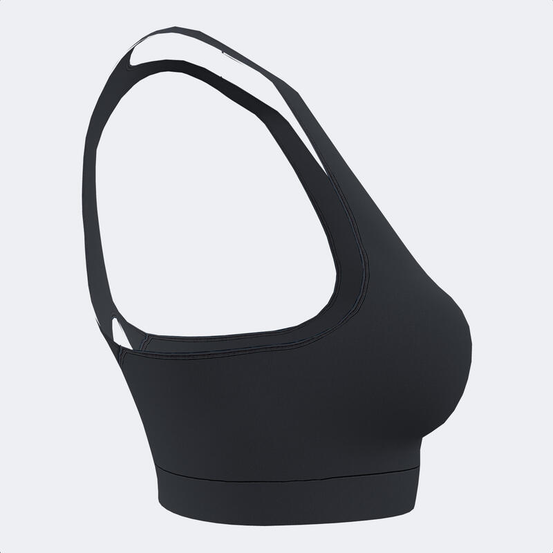 Bustiera femei Joma Organic Bra negru S