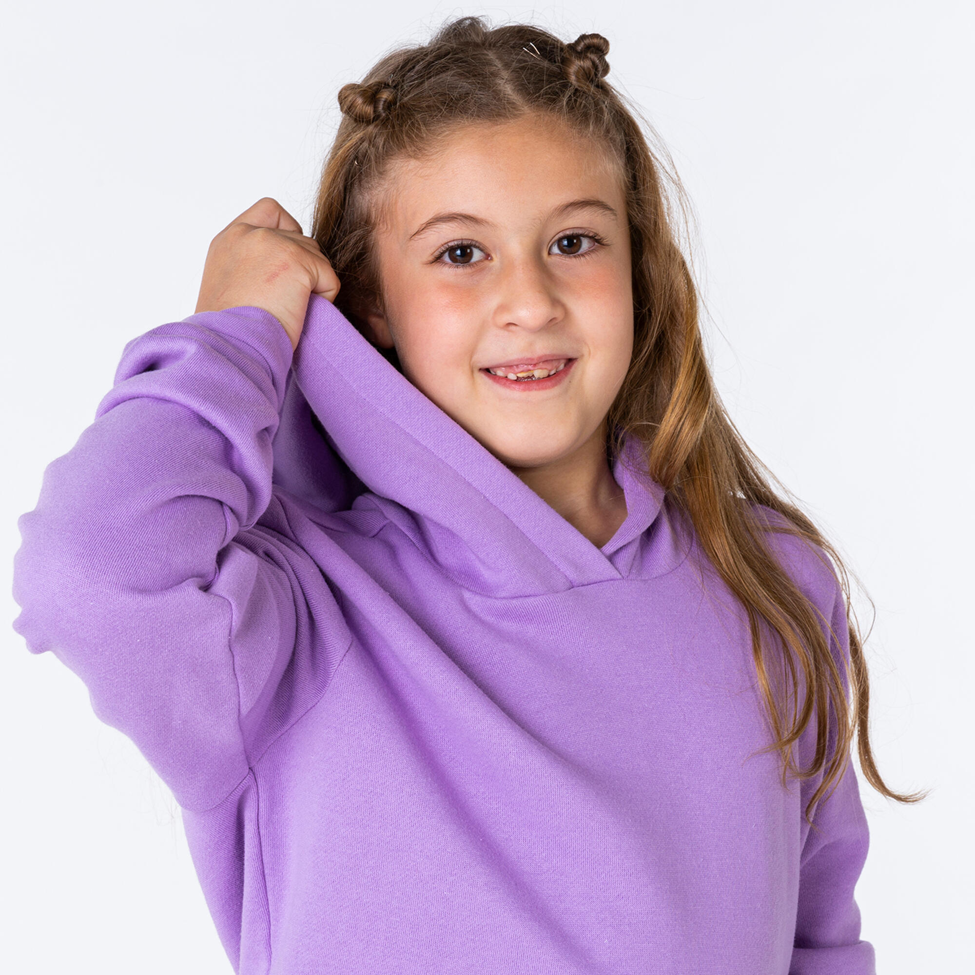 Sweat À Capuche Yoga Enfants Joma Montana Violet 3/4