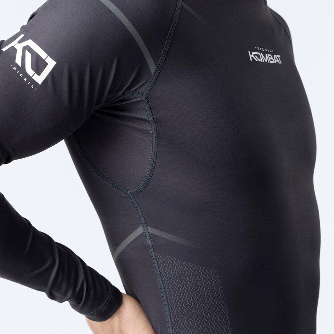 Maglia Rashguard a Maniche Lunghe KOMBAT Kobalt per Uomo 4/6