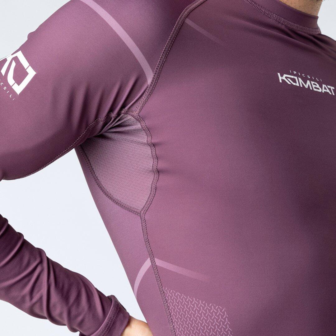 Maglia Rashguard a Maniche Lunghe KOMBAT Kobalt per Uomo 4/6