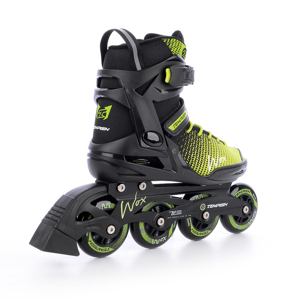 Wox 84 - Inlines- Skates - Erwachsene - Schwarz - Blau 2/7