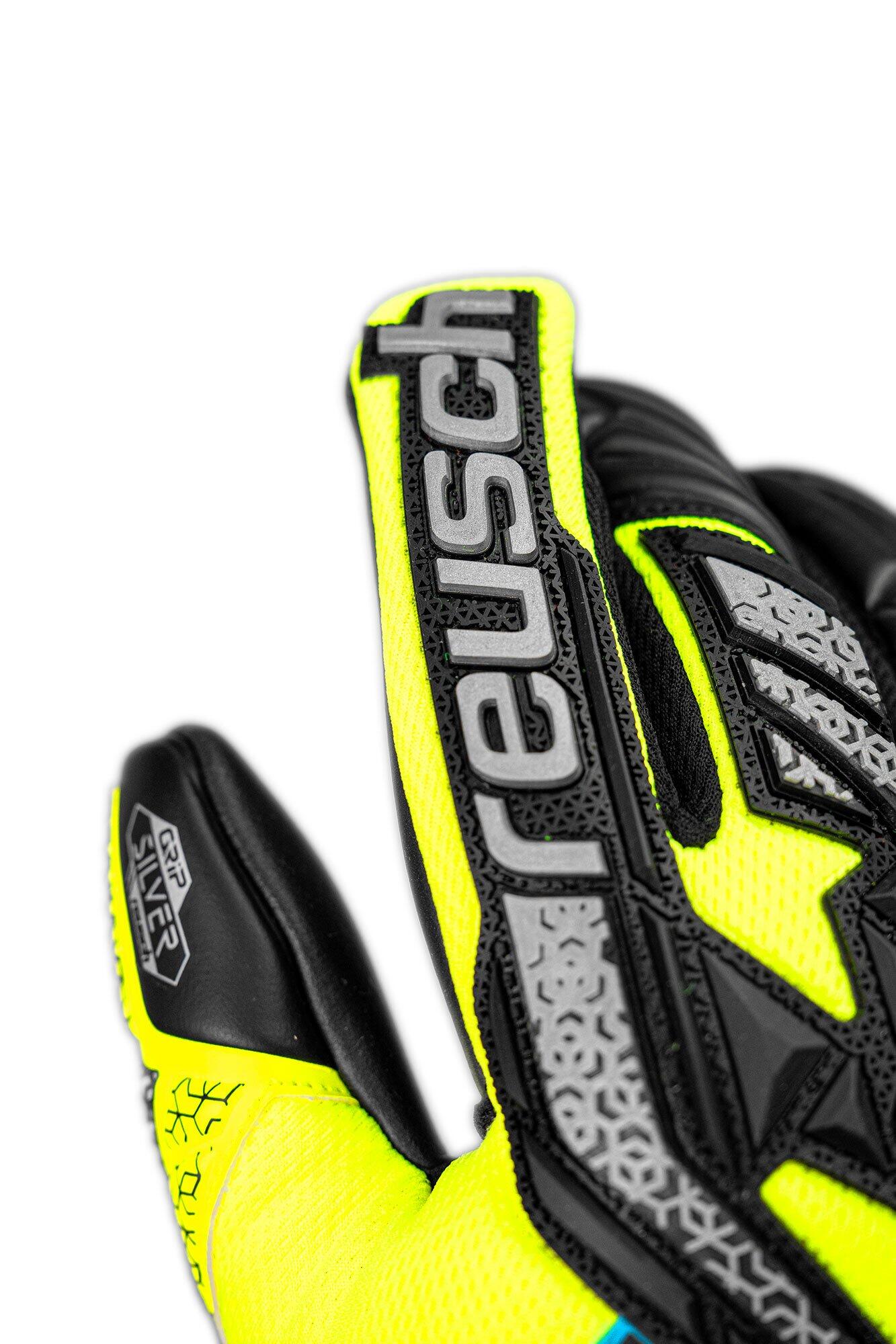 REUSCH Torwarthandschuhe Attrakt Freegel Silver Junior 3/7
