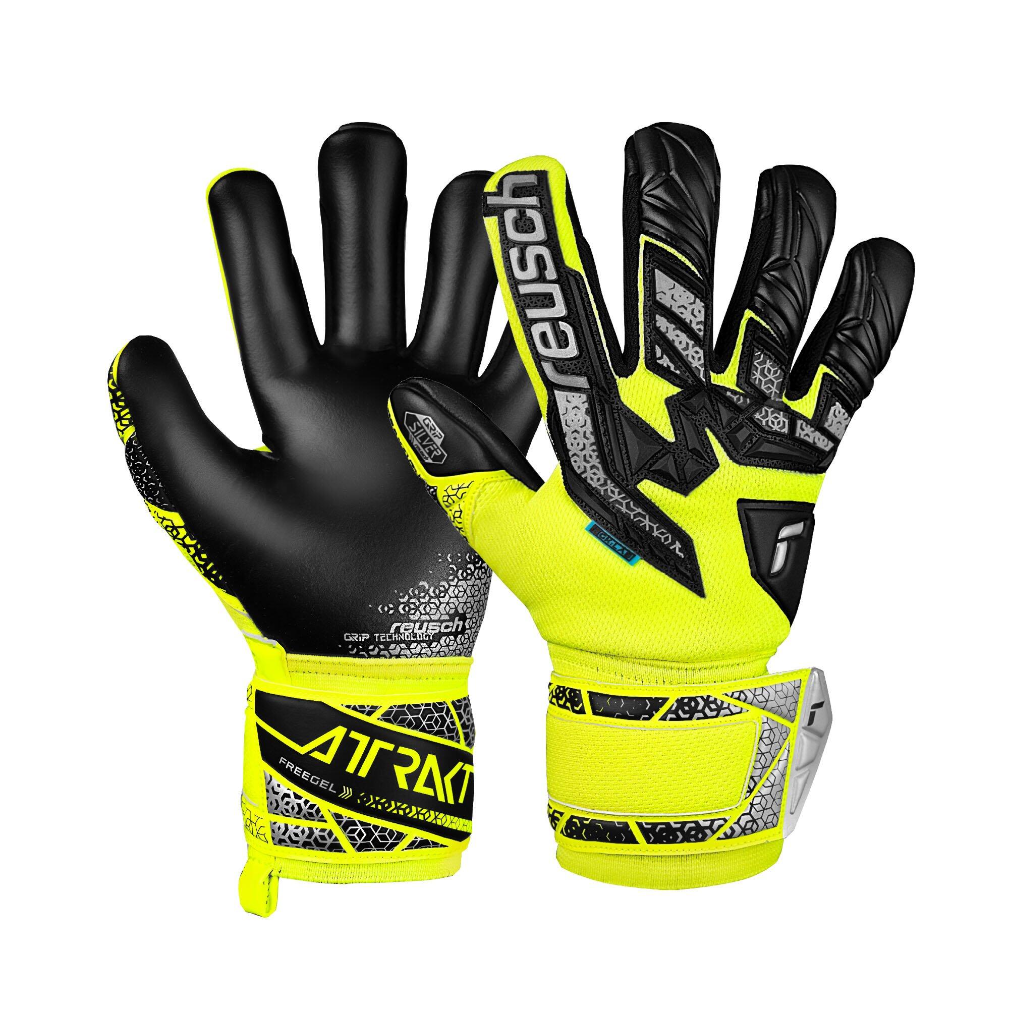 REUSCH REUSCH Torwarthandschuhe Attrakt Freegel Silver Junior