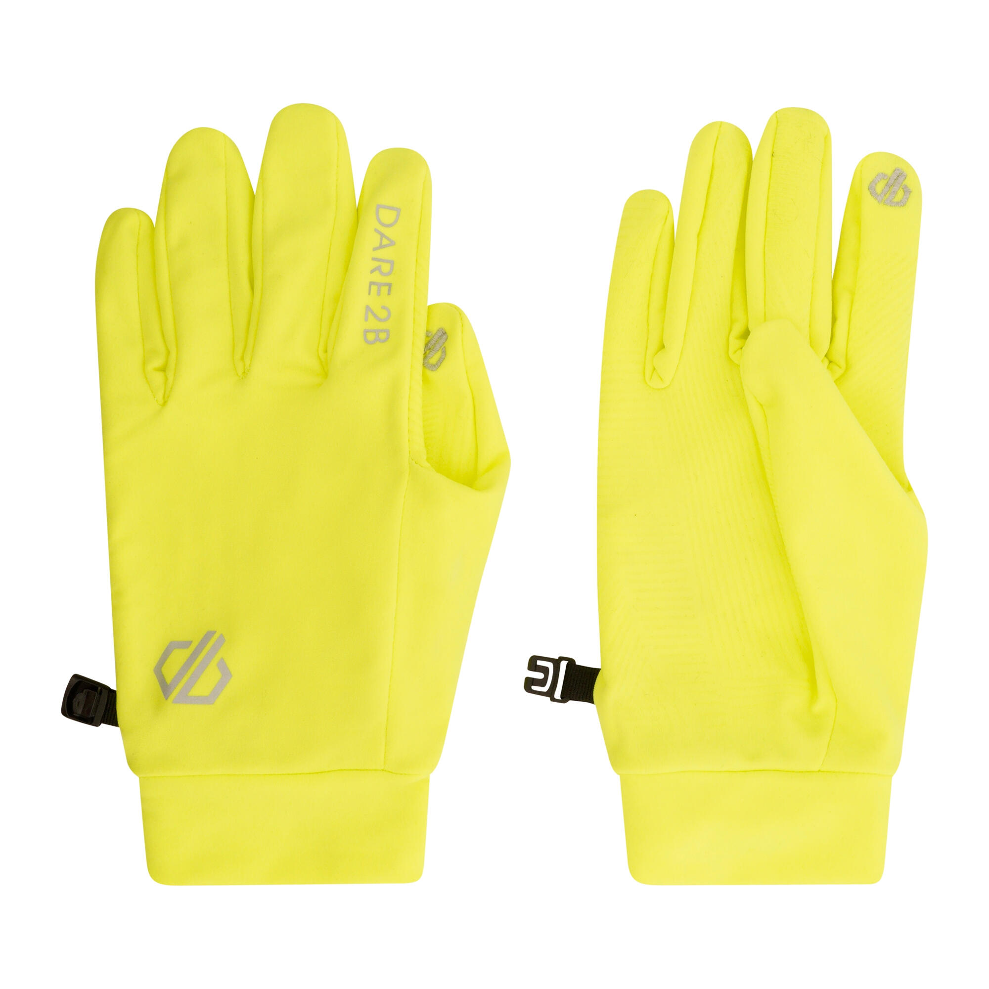 Adulto Unisex Guanti Da Ciclismo Dare 2B Cogent II Giallo Fluorescente 4/5
