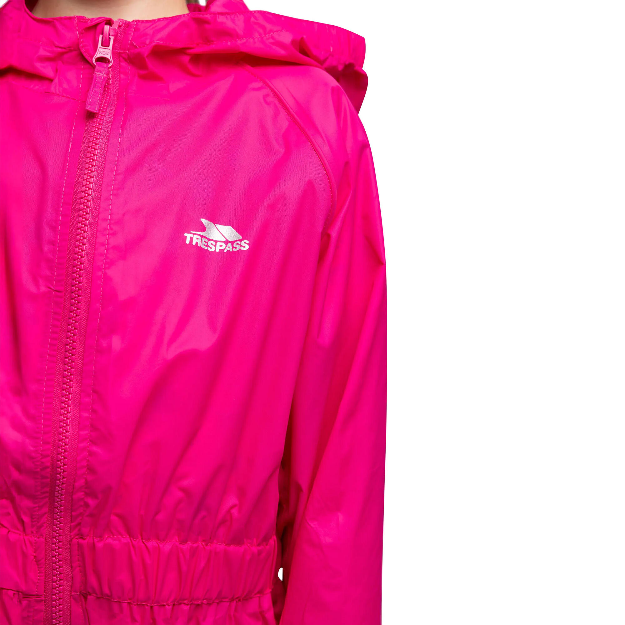 Salopette De Pluie Enfants (Rose) 3/5