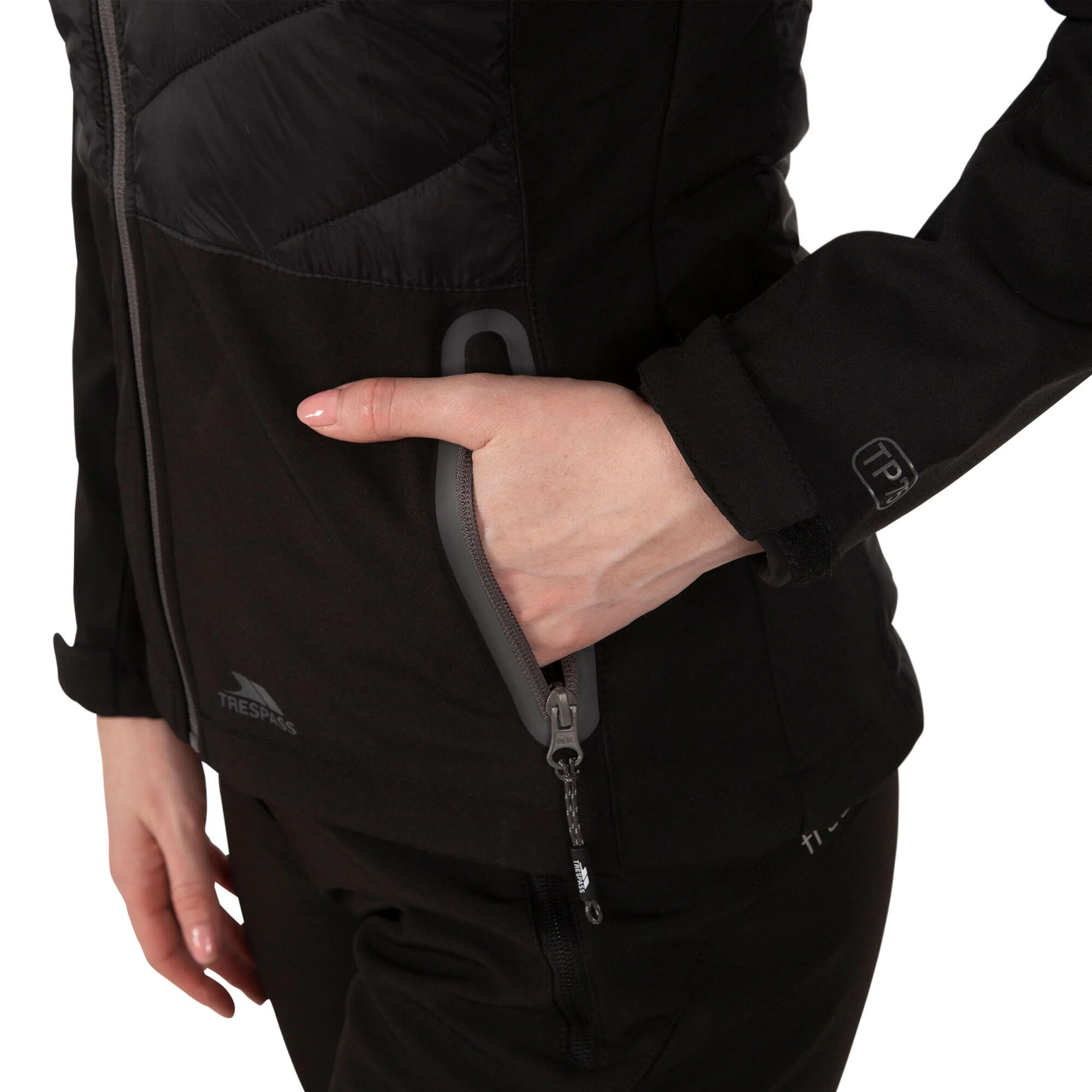 Veste Softshell ELVIRA Femme (Noir) 4/5