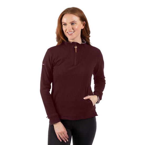 Polaire BIG HEART Femme (Violet Foncé)
